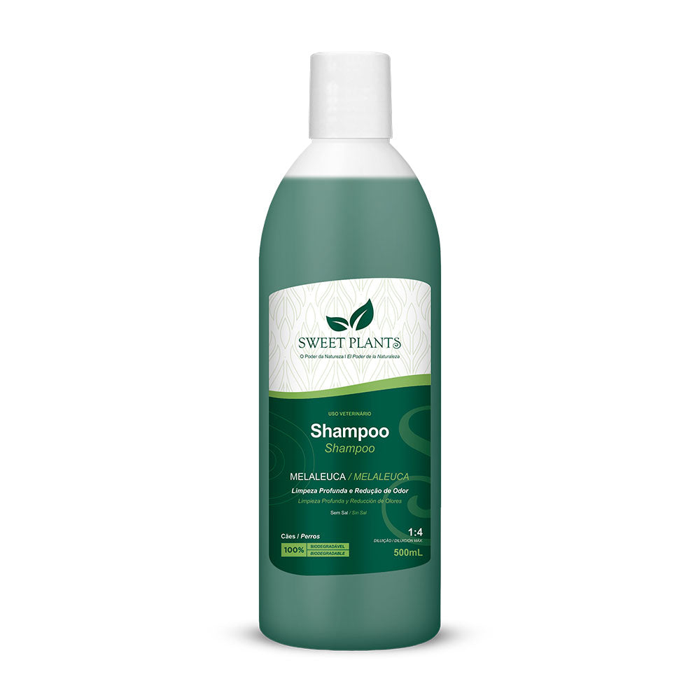 Shampoo Sweet Friend Sweet Plants - Melaleuca - Cães - 500mL
