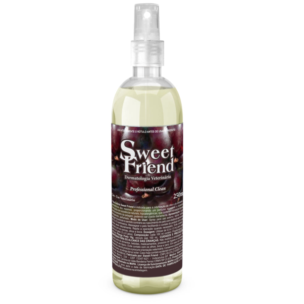 Perfume Sweet Friend Deo-Colônia Pitanga Preta - Cães - 250mL