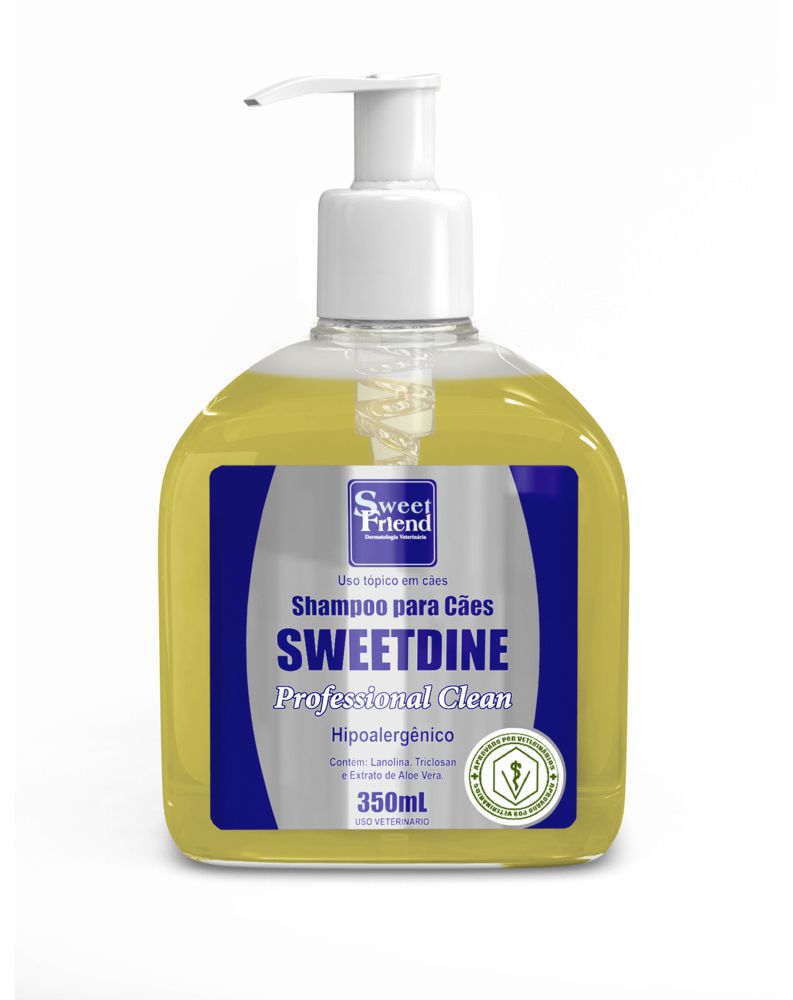 Shampoo Hipoalergênico Sweet Friend - Sweetdine - Cães e Gatos - 350mL
