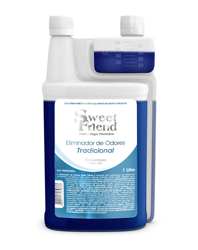 Eliminador de Odores Sweet Friend - Tradicional - 1L (Rende 99L)