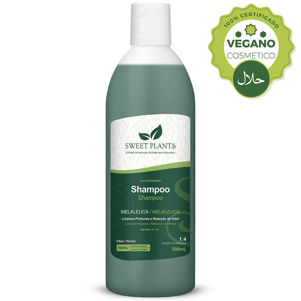 Shampoo Sweet Friend Sweet Plants - Melaleuca - Cães - 500mL