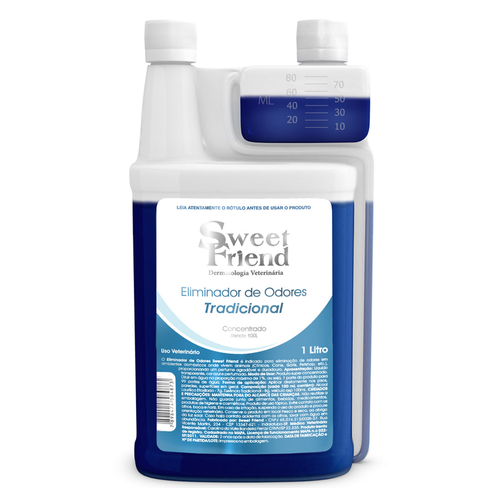 Eliminador de Odores Sweet Friend - Tradicional - 1L (Rende 99L)