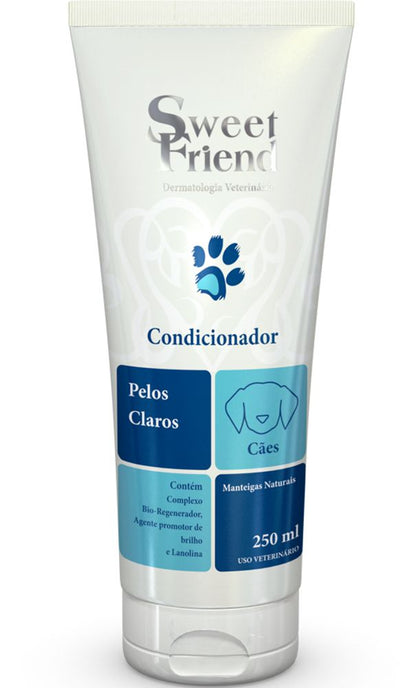 Condicionador Sweet Friend Pelos Claros - Cães - 250mL