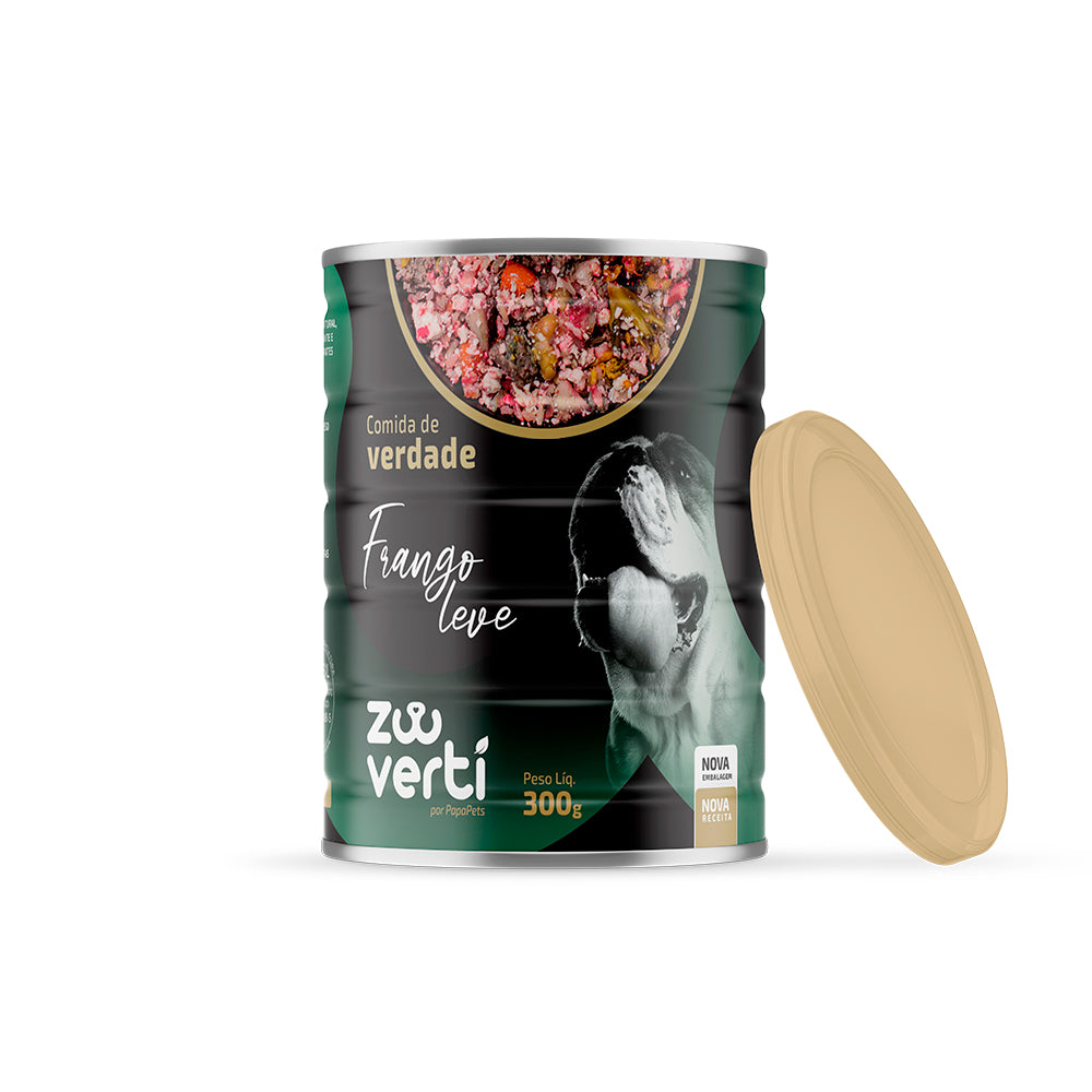 Zooverti Frango Leve - Lata 300g