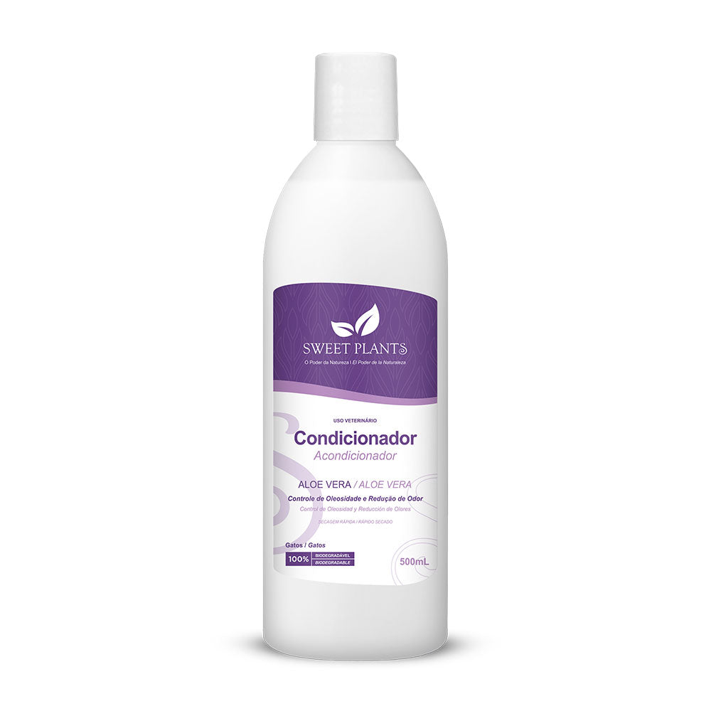 Condicionador Sweet Friend Sweet Plants - Aloe Vera - Gatos - 500mL