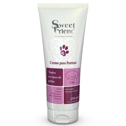 Creme para Pentear Sweet Friend Todos Tipos de Pelo - Cães - 250mL