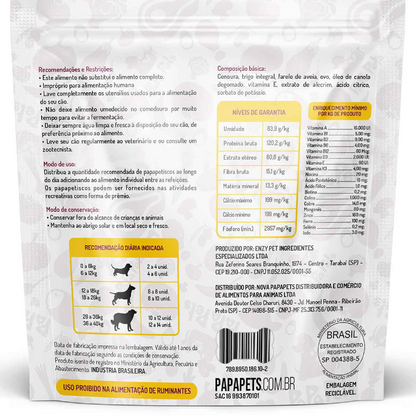 Papapets Papapetisco - Cenoura 150g