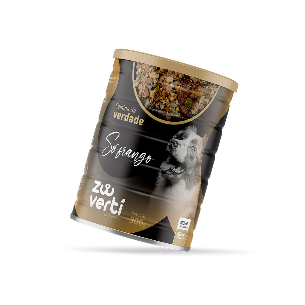 Zooverti Só frango - Lata 300g