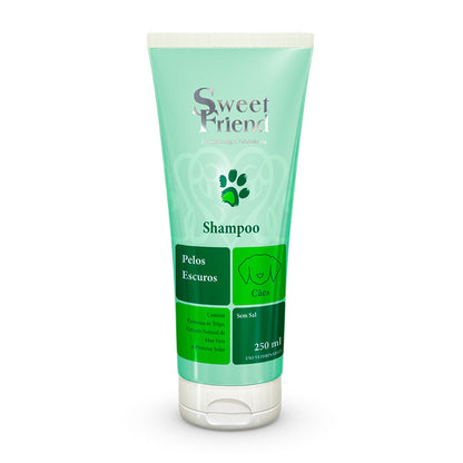 Shampoo Sweet Friend Pelos Escuros - Cães - 250mL