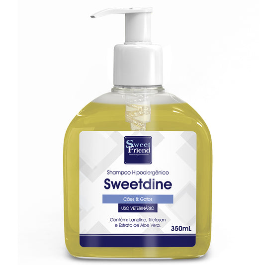 Shampoo Hipoalergênico Sweet Friend - Sweetdine - Cães e Gatos - 350mL