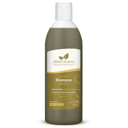 Shampoo Sweet Friend Sweet Plants - Macadâmia - Cães - 500mL