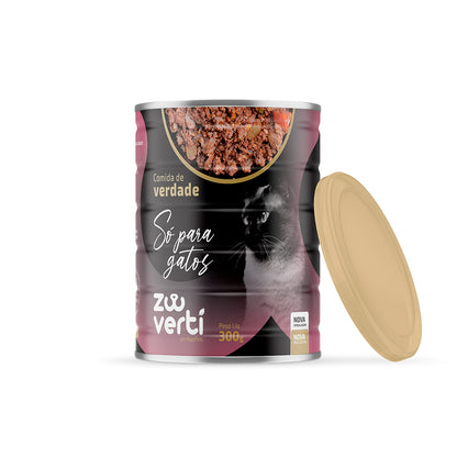 Zooverti Só para gatos - Lata 300g