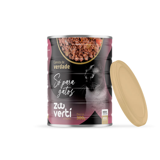 Zooverti Só para gatos - Lata 300g