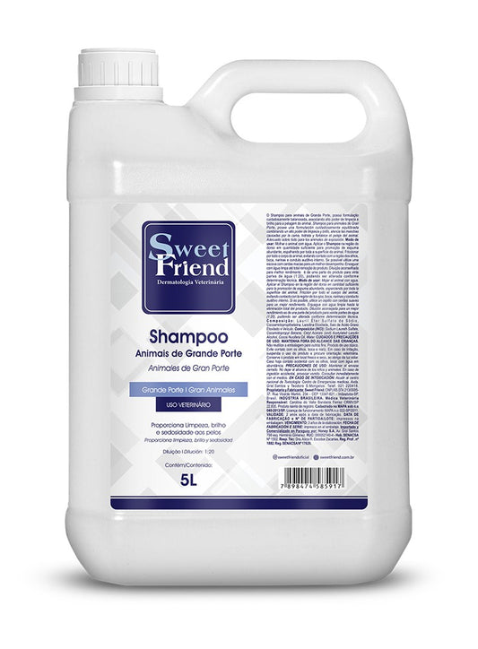 Shampoo Animais de Grande Porte - Sweet Friend - 5 Litros