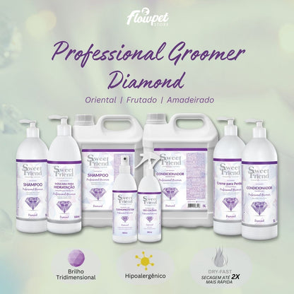 Condicionador Sweet Friend Professional Groomer - Diamond - Cães e Gatos - 5L