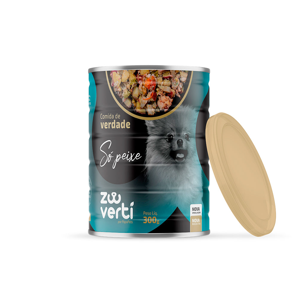 Zooverti Só peixe - Lata 300g