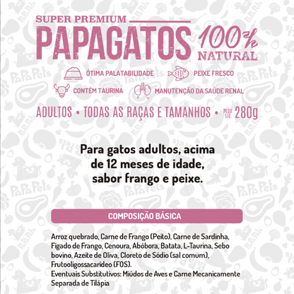 Papapets Papagatos - Lata 280g