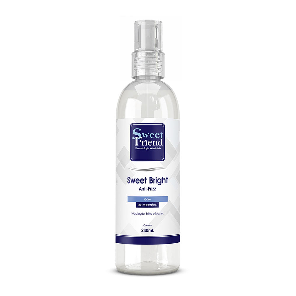 Anti-Frizz e Brilho Instantâneo Sweet Friend - Sweet Bright - Cães - 240mL