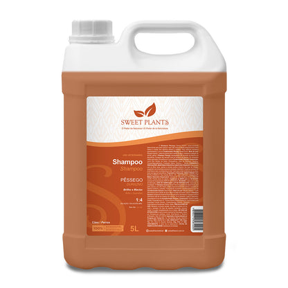 Shampoo Sweet Friend Sweet Plants - Pêssego - Cães - 5L