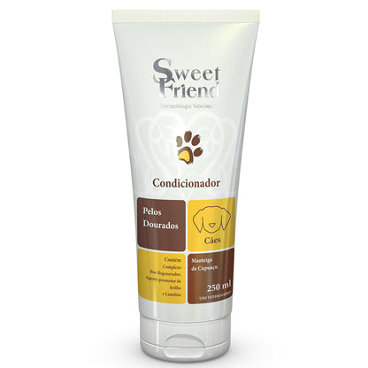Condicionador Sweet Friend Pelos Dourados - Cães - 250mL