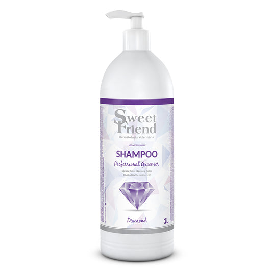Shampoo Sweet Friend Professional Groomer - Diamond - Cães e Gatos - 1L