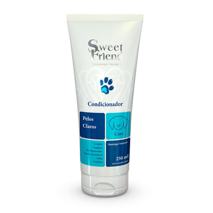 Condicionador Sweet Friend Pelos Claros - Cães - 250mL