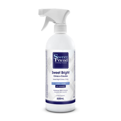 Abrilhantador Crinas e Caudas Sweet Bright Sweet Friend - Cavalos - 500mL