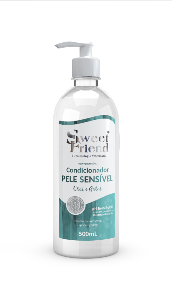 Condicionador Sweet Friend Pele Sensível - Cães e Gatos - 500mL
