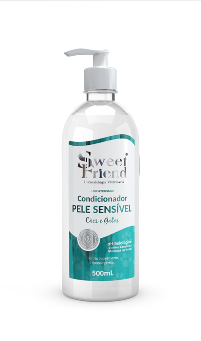 Condicionador Sweet Friend Pele Sensível - Cães e Gatos - 500mL