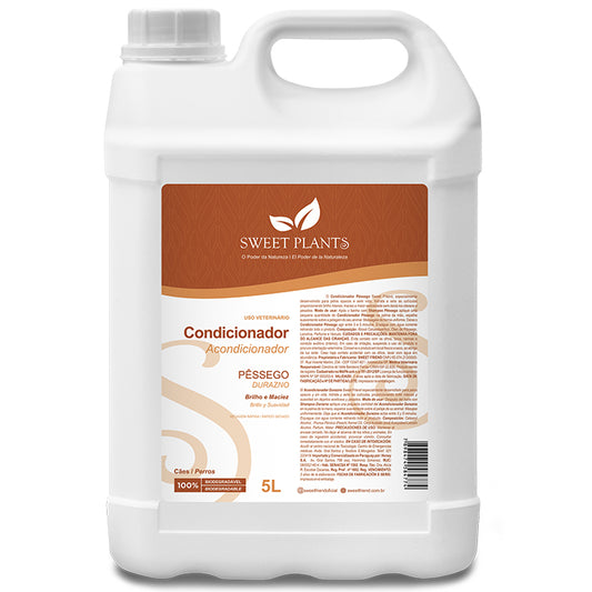 Condicionador Sweet Friend Sweet Plants - Pêssego - Cães -  5L