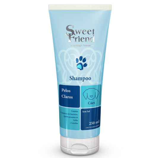 Shampoo Sweet Friend Pelos Claros - Cães - 250mL