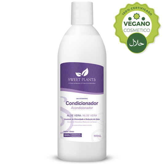 Condicionador Sweet Friend Sweet Plants - Aloe Vera - Gatos - 500mL
