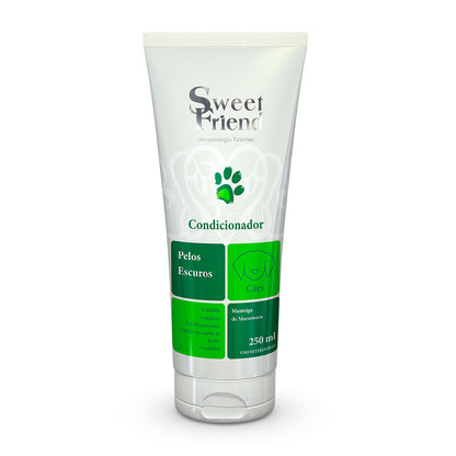 Condicionador Sweet Friend Pelos Escuros - Cães - 250mL