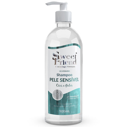 Shampoo Sweet Friend Pele Sensível - Cães e Gatos - 500mL
