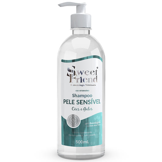 Shampoo Sweet Friend Pele Sensível - Cães e Gatos - 500mL