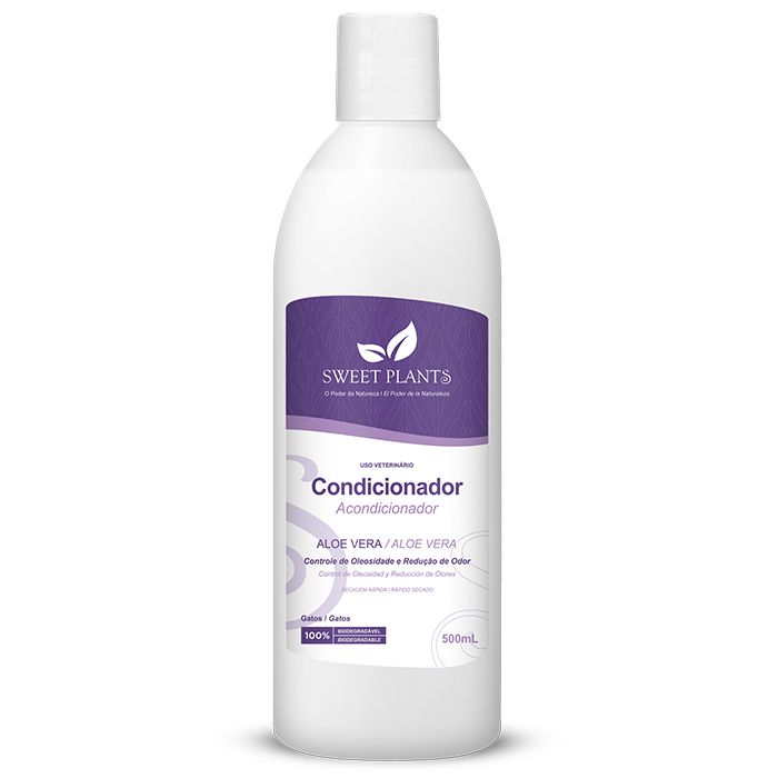 Condicionador Sweet Friend Sweet Plants - Aloe Vera - Gatos - 500mL