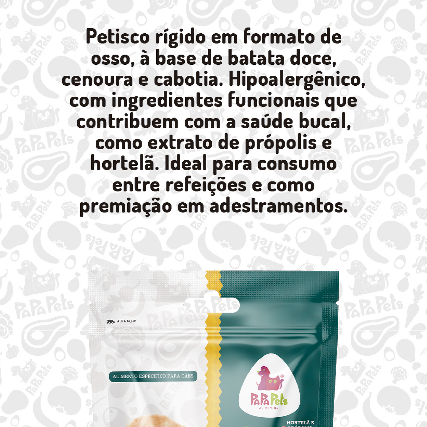 Papapets Papapetisco Hálito 150g