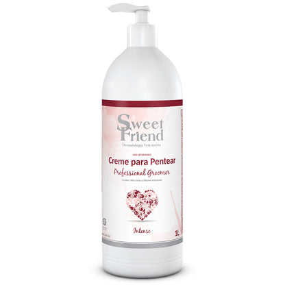 Creme para Pentear Sweet Friend Professional Groomer - Intense - Cães - 1L