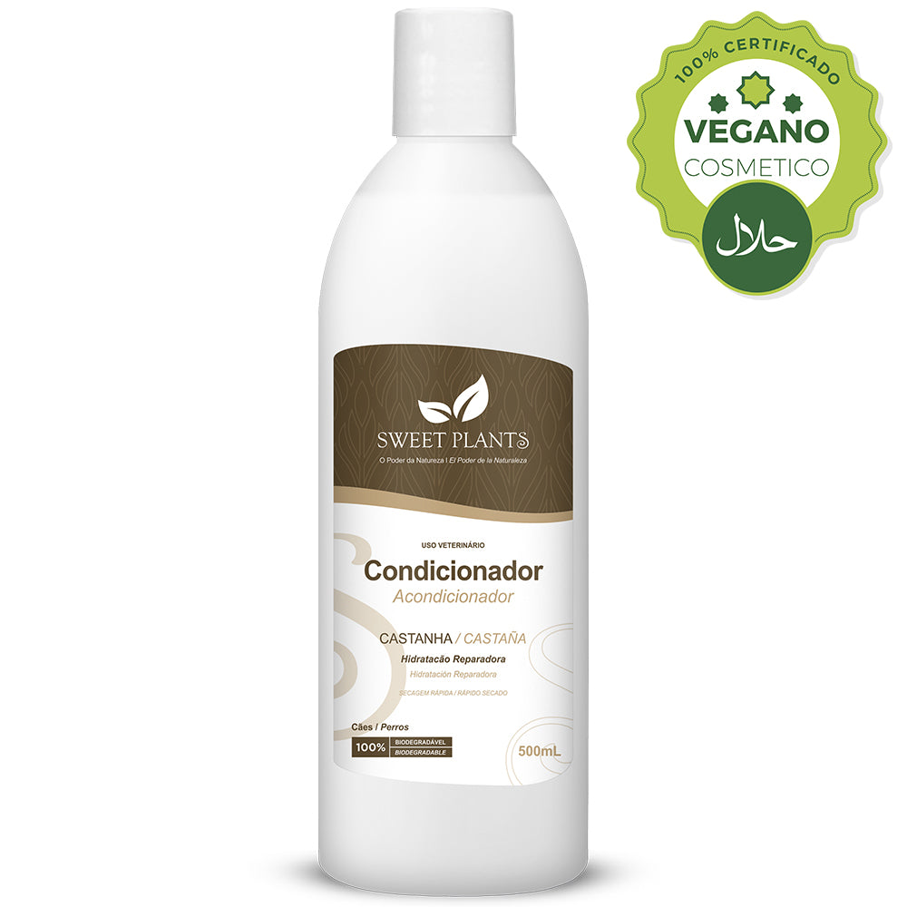 Condicionador Sweet Friend Sweet Plants - Castanha - Cães - 500mL