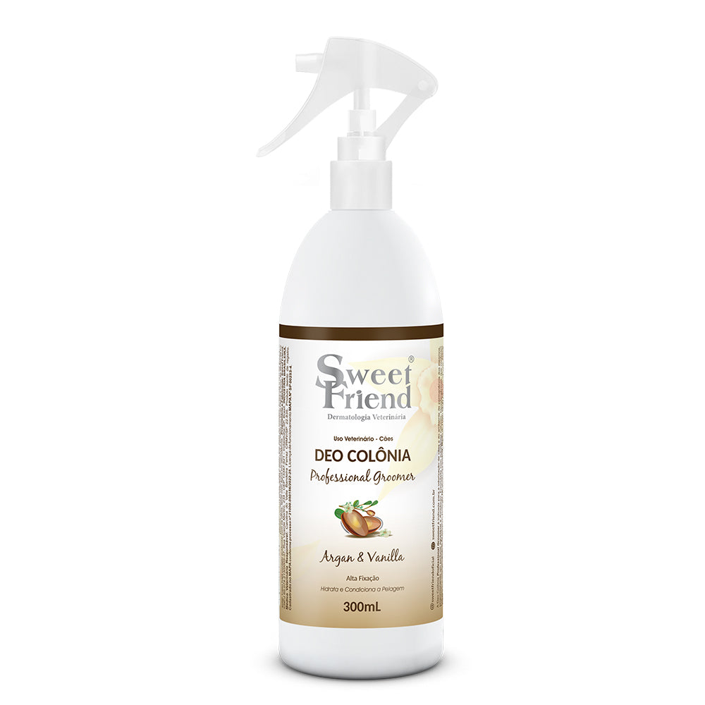 Perfume Sweet Friend Deo-Colônia Professional Groomer - Argan e Vanilla - Cães - 300mL