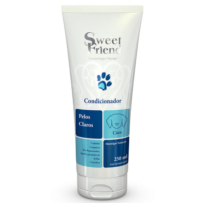 Condicionador Sweet Friend Pelos Claros - Cães - 250mL