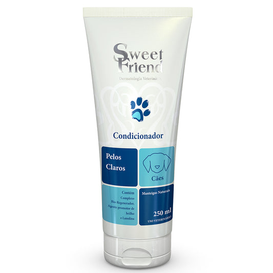 Condicionador Sweet Friend Pelos Claros - Cães - 250mL