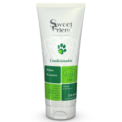 Condicionador Sweet Friend Pelos Escuros - Cães - 250mL