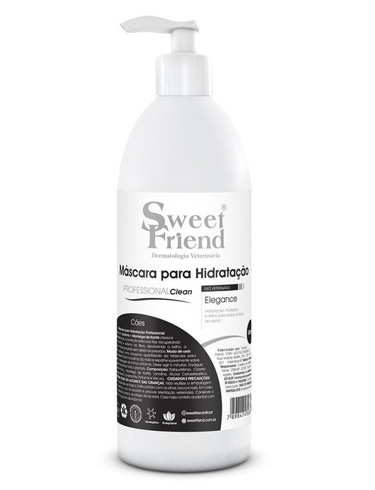 Máscara para Hidratação Sweet Friend Professional Clean - Elegance - Cães - 500mL