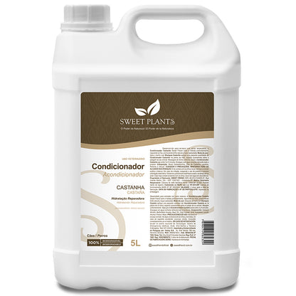 Condicionador Sweet Friend Sweet Plants - Castanha - Cães - 5L