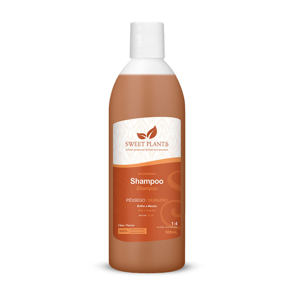 Shampoo Sweet Friend Sweet Plants - Pêssego - Cães - 500mL
