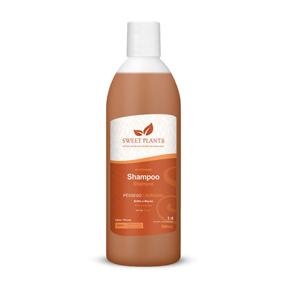 Shampoo Sweet Friend Sweet Plants - Pêssego - Cães - 500mL