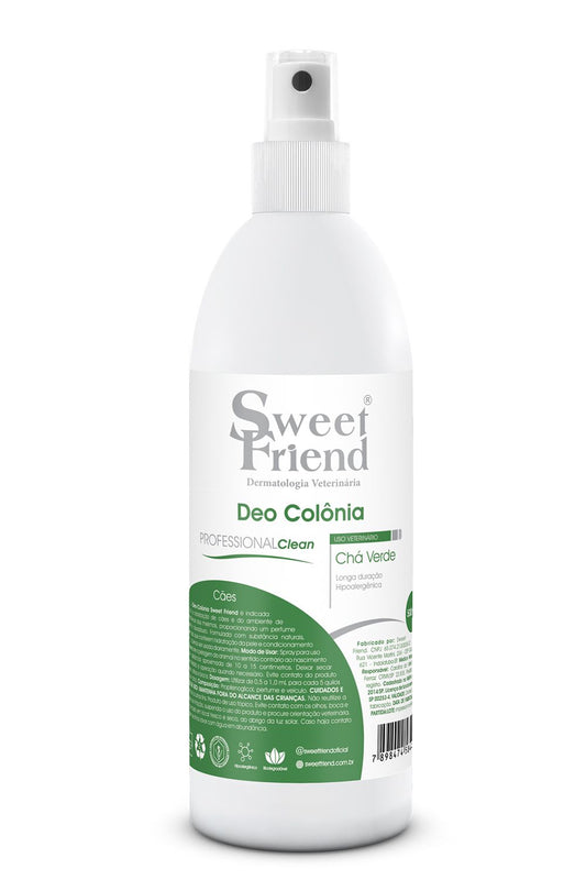 Perfume Sweet Friend Deo-Colônia Professional Clean - Chá Verde - Cães - 500mL