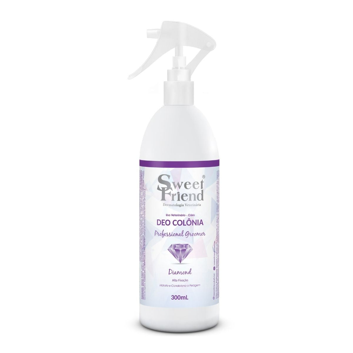 Perfume Sweet Friend Deo-Colônia Professional Groomer - Diamond - Cães - 300mL