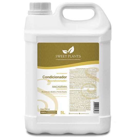 Condicionador Sweet Friend Sweet Plants - Macadâmia - Cães - 5L